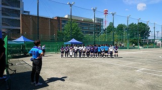 ソフトボール部　私学選手権に出場