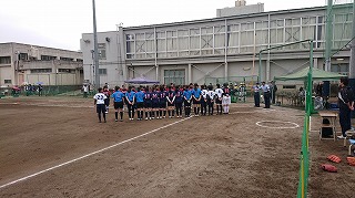 ソフトボール部　新人大会4支部予選大会