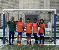 フットサル部「女子中高生リーグ」　優勝