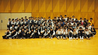 ダンス部　日大明誠高校ダンス・チア部と合同練習