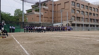 ソフト部　都大会１回戦　結果報告