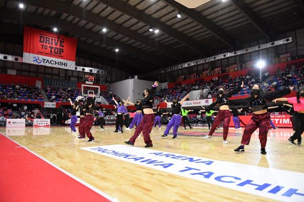 ダンス部がアルバルク東京 ＶＳ 京都ハンナリーズのハーフタイムショーに出演しました！