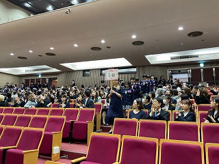 令和７年度　卒業式を行いました